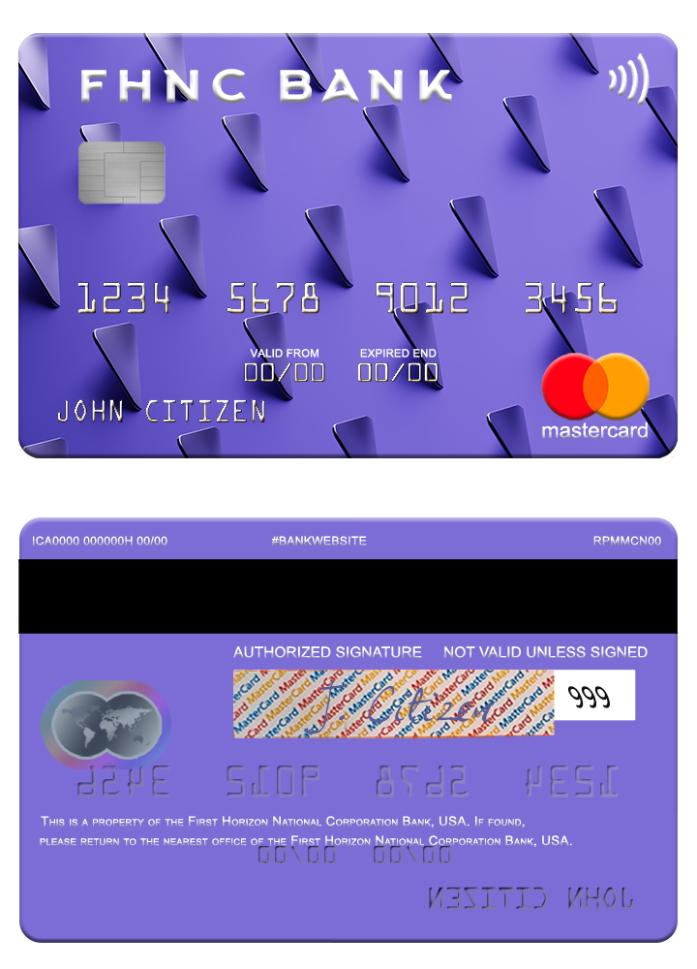 USA First Horizon National Corporation Bank mastercard